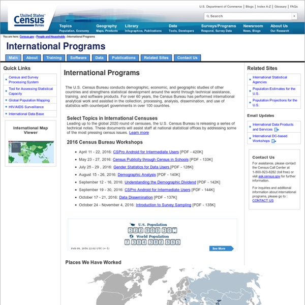 International Data Base - Information Gateway