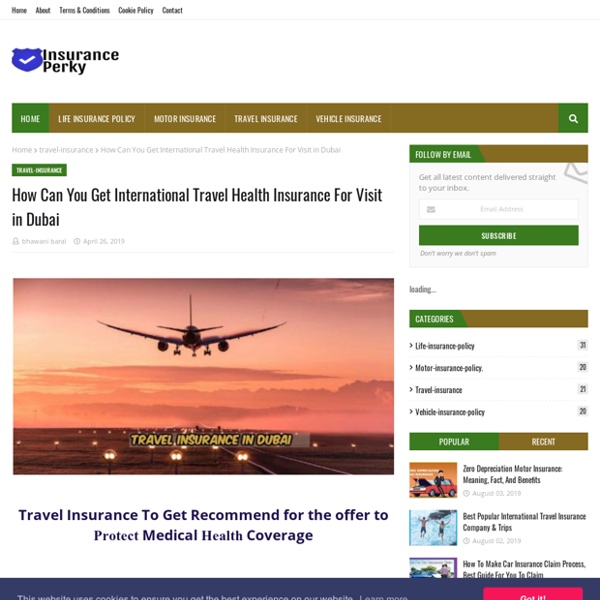 How Can You Get International Travel Health Insurance For
