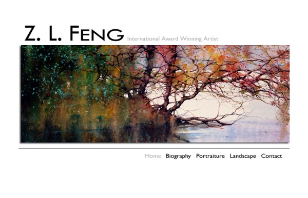 Z.L. Feng International Award Winning Artist - Home