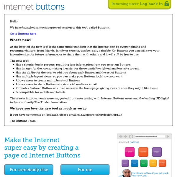 Internet Buttons