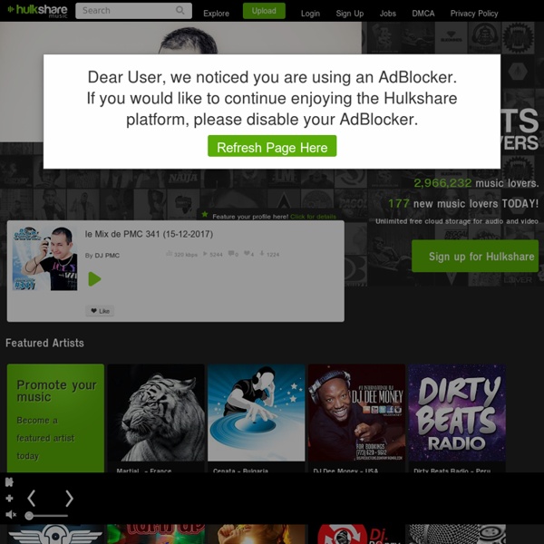 Hulkshare - Listen to Free Songs & Music Online