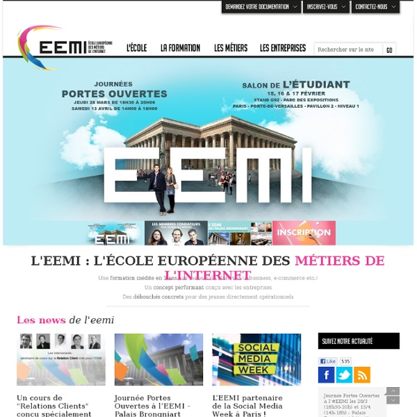 Home - EEMI - Ecole Européenne des Métiers de l'Internet