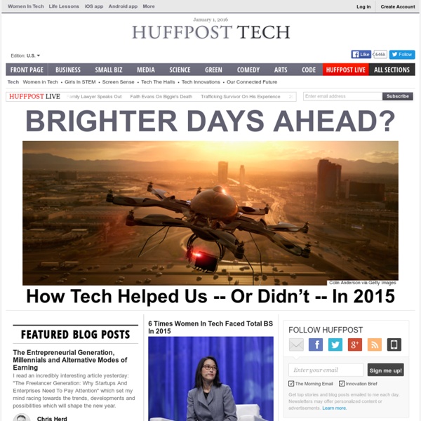 Technology News and Opinion on The Huffington Post