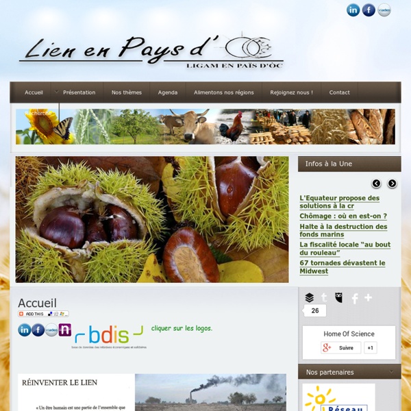 Lien en Pays d'OC - Site internet officiel - www.lienenpaysdoc.com