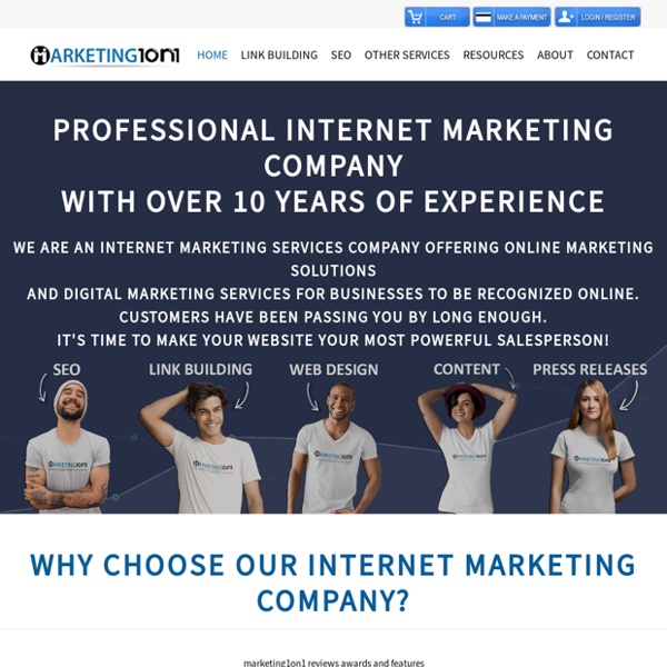 Internet Marketing Services, Online Marketing Company, Website Marketing