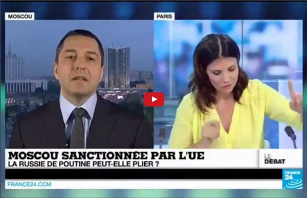 Enorme! Un intervenant balance tout sur les USA et l'UE en plein directe de France24