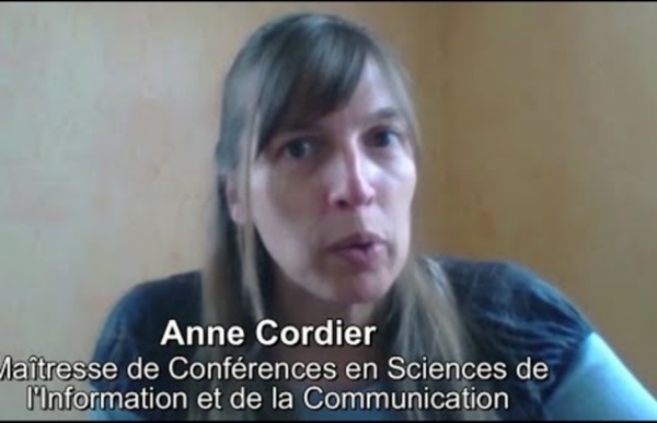 Les jeunes et l’info - Interview d'Anne Cordier pour le CLEMI