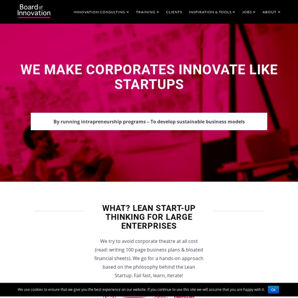 Board of Innovation - International office in business model innovation