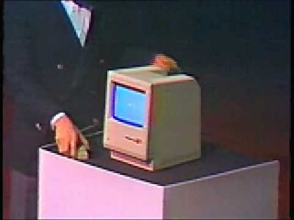 The Lost 1984 Video: joven Steve Jobs presenta el Macintosh