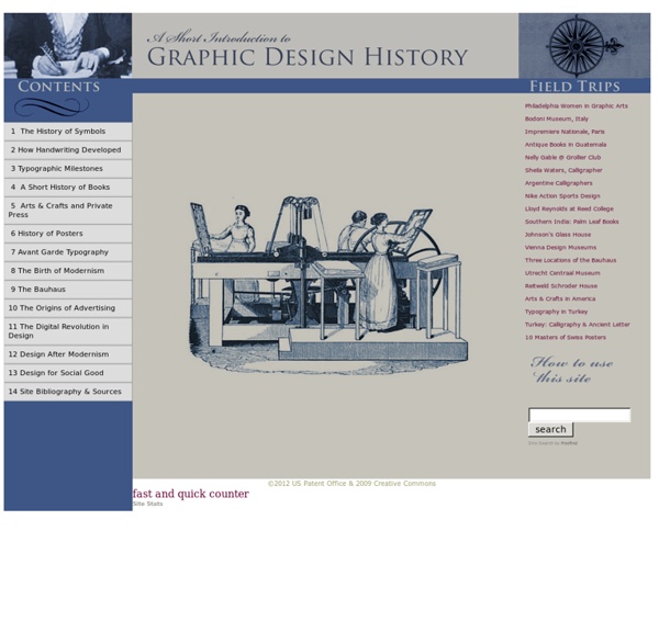 An Introduction to the History of Graphic Design