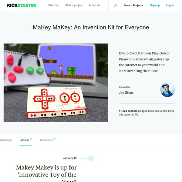 MaKey MaKey: An Invention Kit for Everyone by Jay Silver