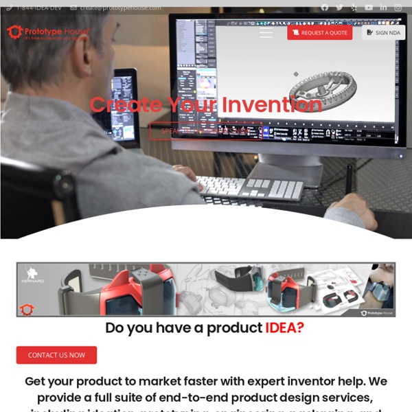 Inventor Help: Concept, Prototype, Engineer + Production