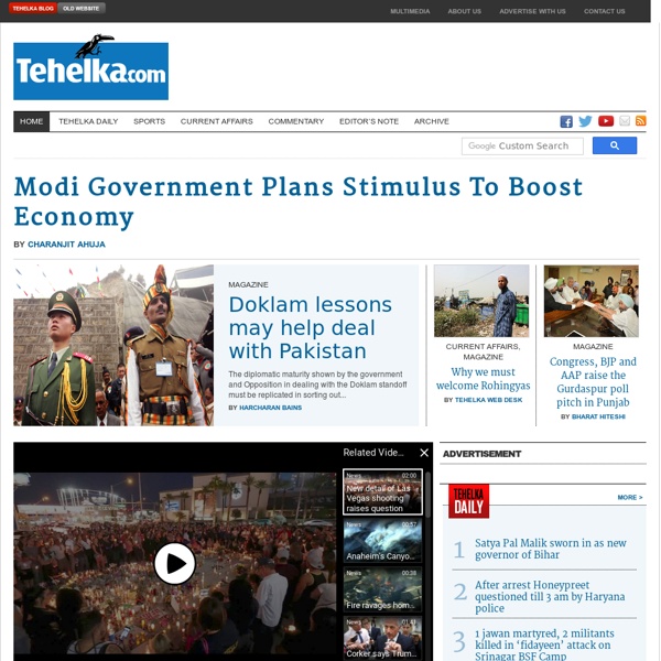 Tehelka - India's Independent Weekly News Magazine