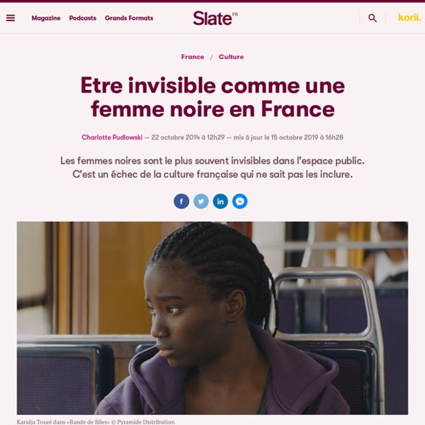Etre invisible comme une femme noire en France