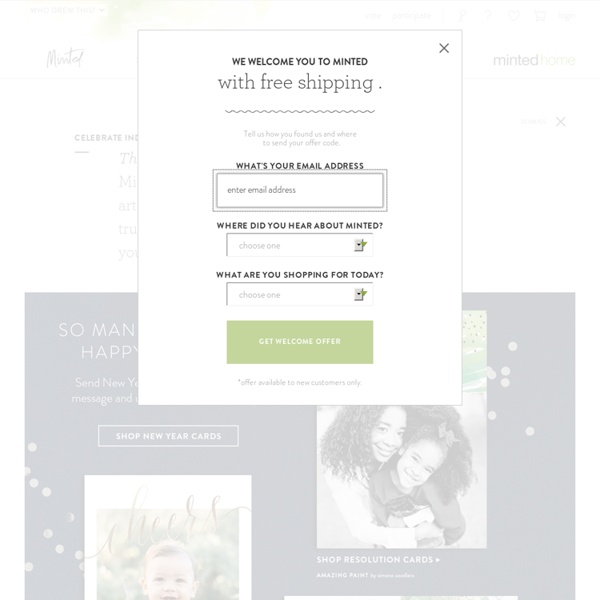 Holiday Cards, Wedding Invitations, Wall Art