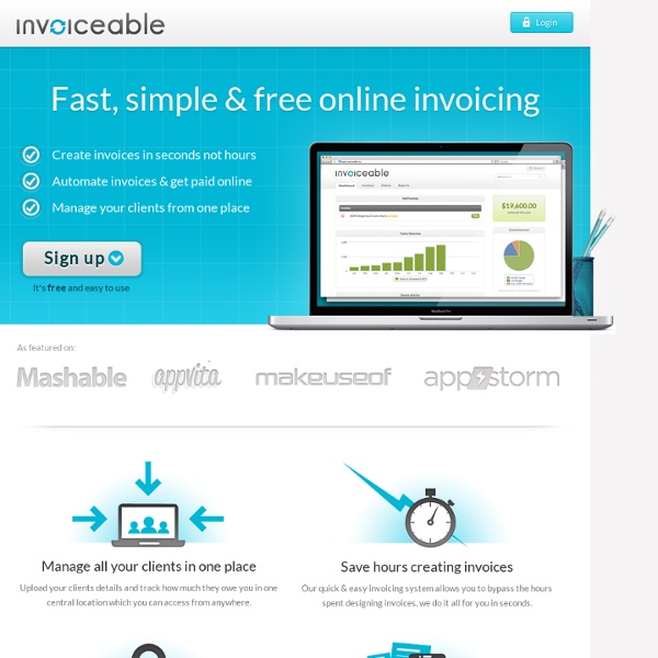 Free Online Invoice Software - Invoiceable