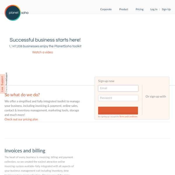 Online Small and Micro Business Management Platform