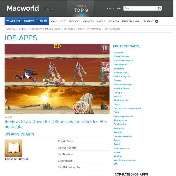 iPhone App Reviews by the Experts at Macworld