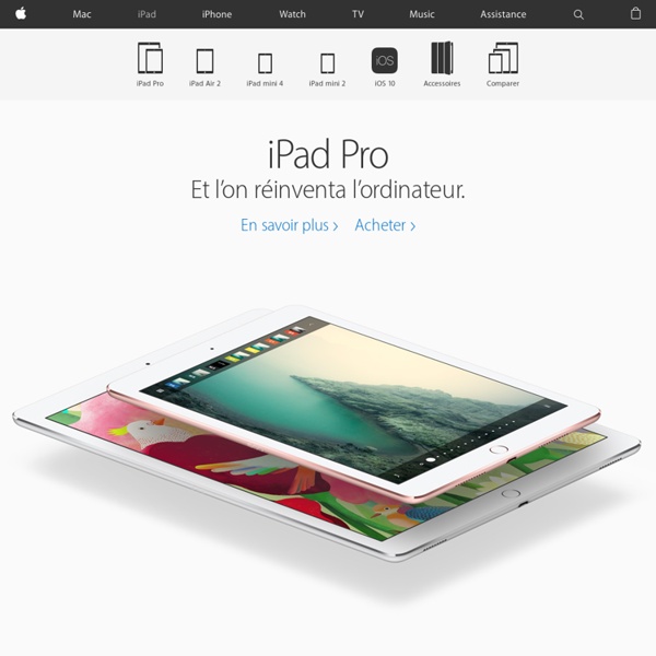 iPad 2 - Les incroyables apps intégrées de l’iPad.