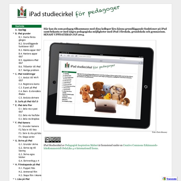iPad Studiecirkel