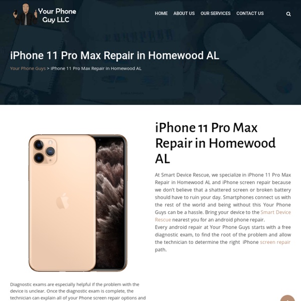 iPhone 11 Pro Max Repair in Homewood AL