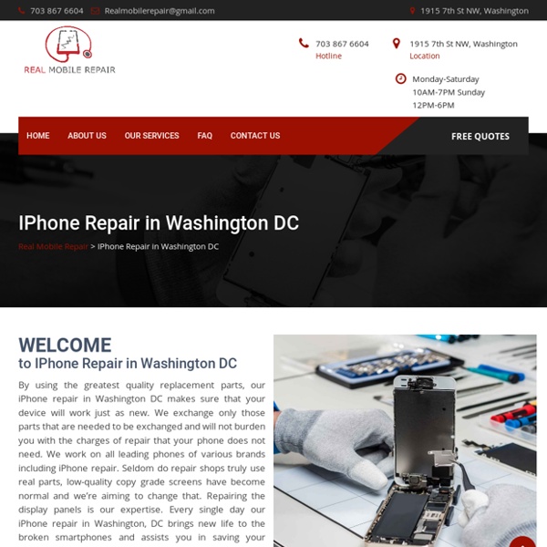 IPhone Repair in Washington DC