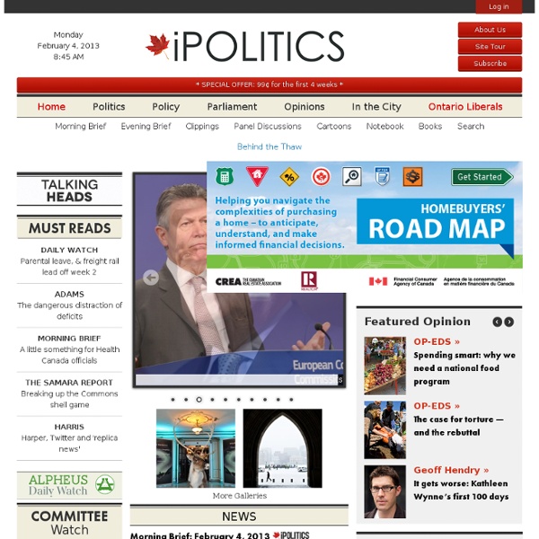 Canadian Political News & Commentary