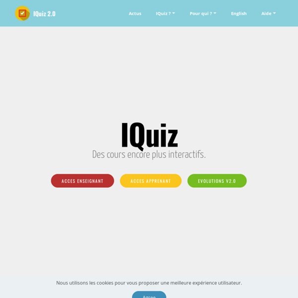IQuiz, une appli simple gratuite et en français / Questions fermées, ouvertes, bouton "Je suis perdu"