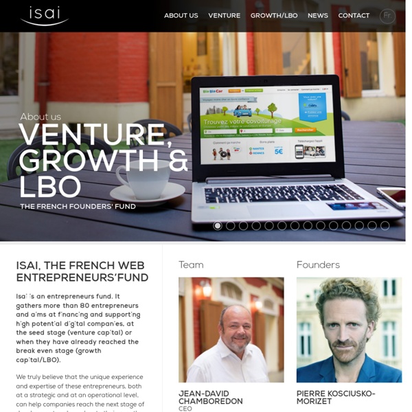 The French web entrepreneurs'fund