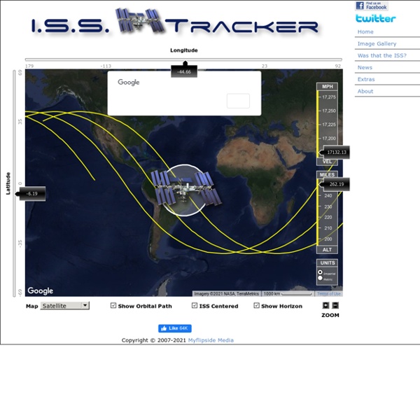 ISSTracker ~ Real-Time Location Tracking of the International Space Station