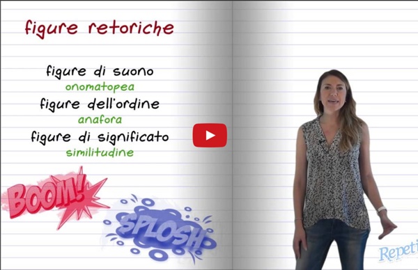 Italiano - Le caratteristiche generali del testo poetico - Repetita