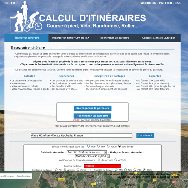 Calcul d'itinéraires ++