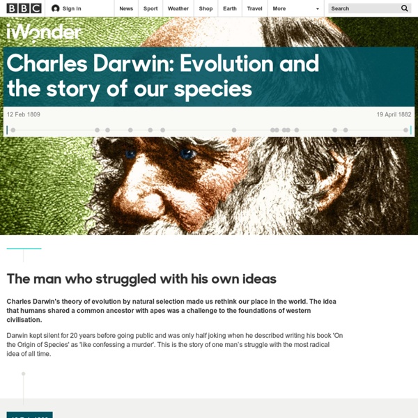 BBC - iWonder - Charles Darwin: Evolution and the story of our species