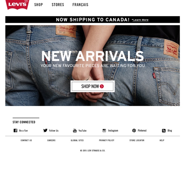The Official Levi's® Jeans Store