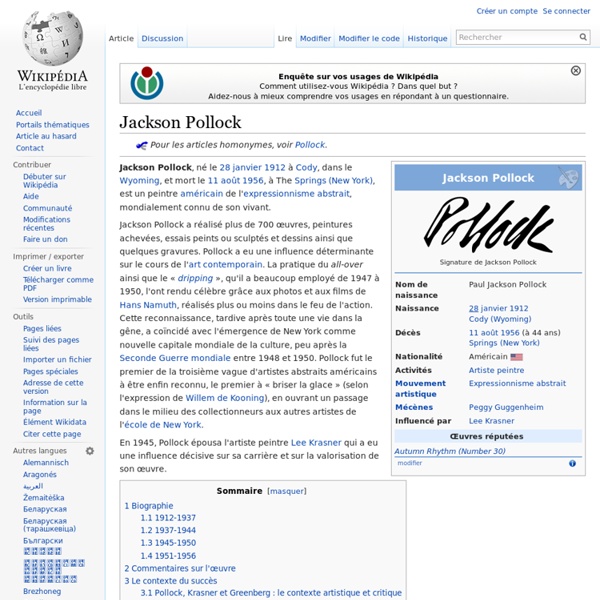 Jackson Pollock