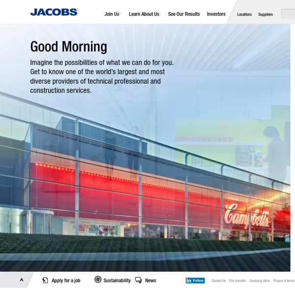 Jacobs Engineering : Providers of Professional, Technical, and Construction Services