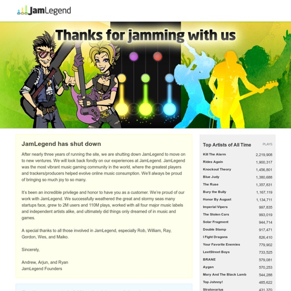 JamLegend - Music Gaming Unleashed