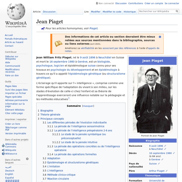 Jean Piaget