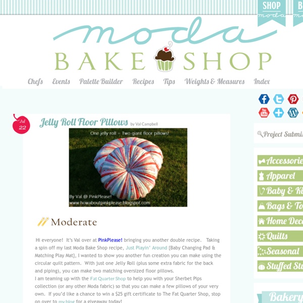 Jelly Roll Floor Pillows Pearltrees