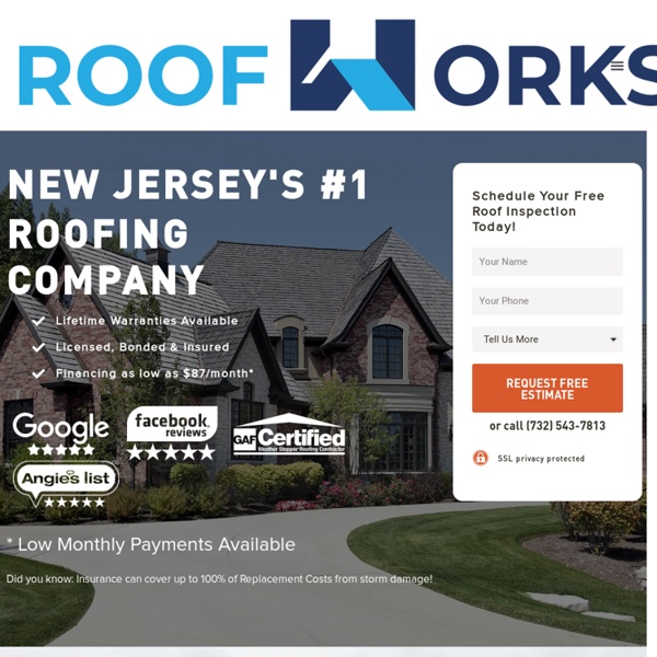 Roof Works: New Jersey's #1 Best Roofing Company - 5 Star Ratings