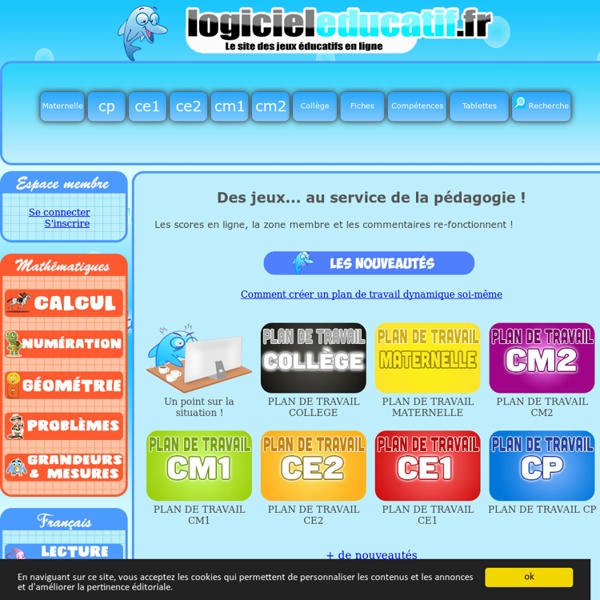 Jeux éducatifs en ligne 