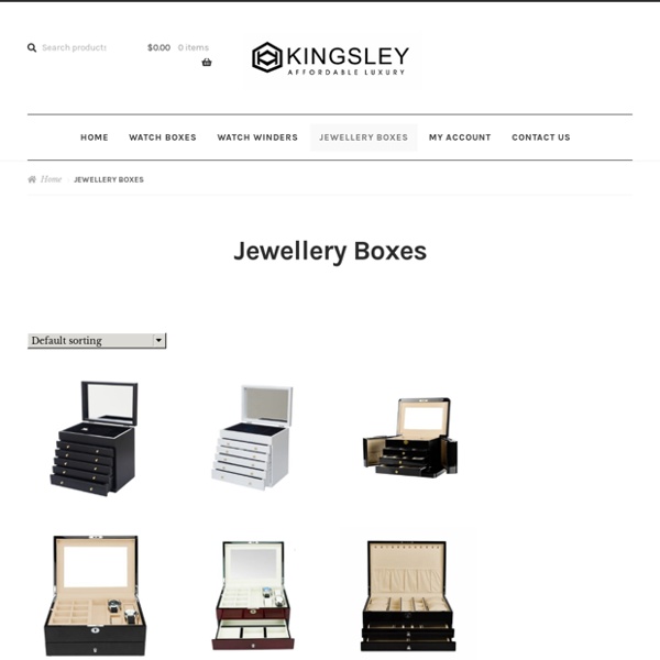 Jewellery boxes australia