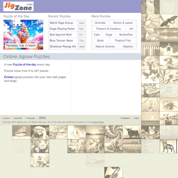 JigZone.com Jigsaw Puzzle Games