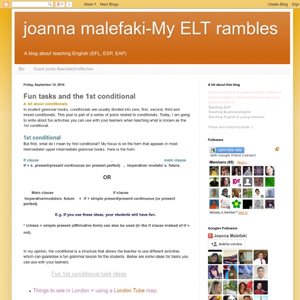 Joanna m-My ELT rambles