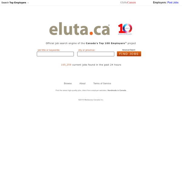 New Jobs in Canada Search Engine