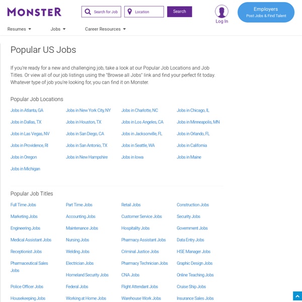 Find Local Jobs & Employment Listings - FlipDog Job Search