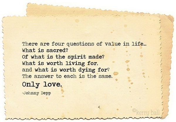 Love,johnny,depp,quotes,text,johnny,depp,quote,love-82a8106df5c223a32e94c5dd3... - StumbleUpon