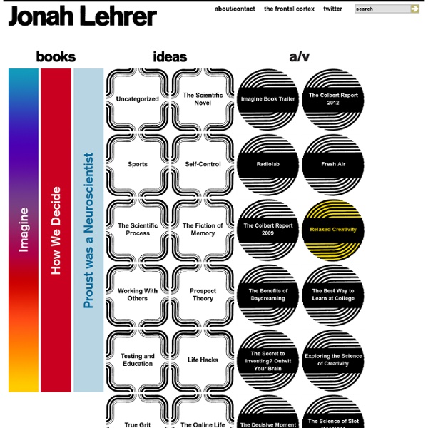 Jonah Lehrer