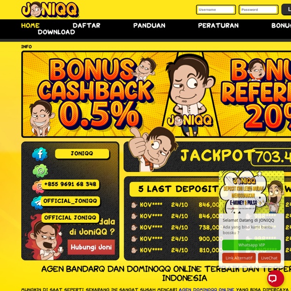 JONIQQ - Situs Poker Online Paling Asyik & Gampang Menangnya