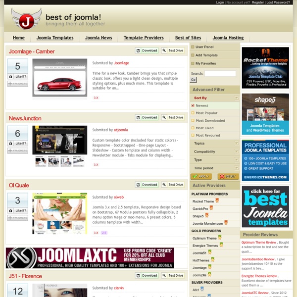Joomla Templates : commercial and free joomla templates , joomla 1.5 templates